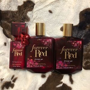 New Forever Red from bath and body works
